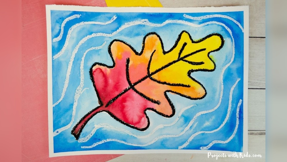 How to Do Resist Painting for Kids