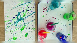 How to Do Splatter Painting for Kids Tips