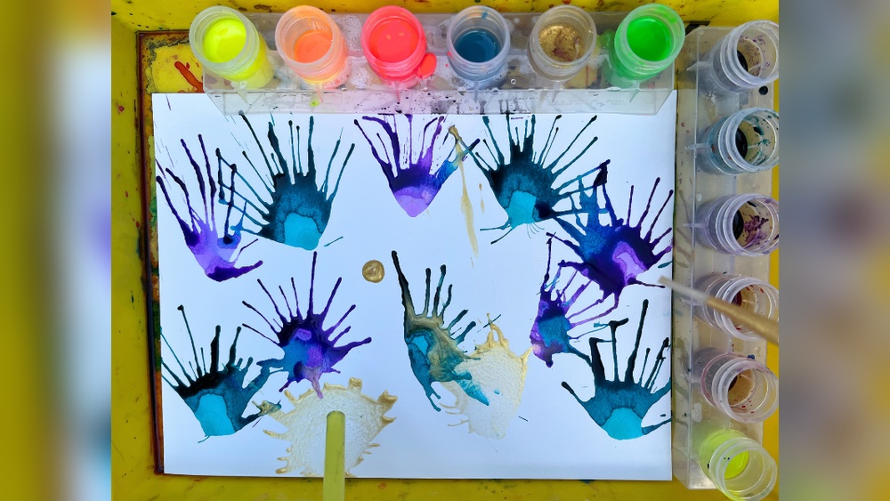 How to Do Straw Painting for Kids Tips