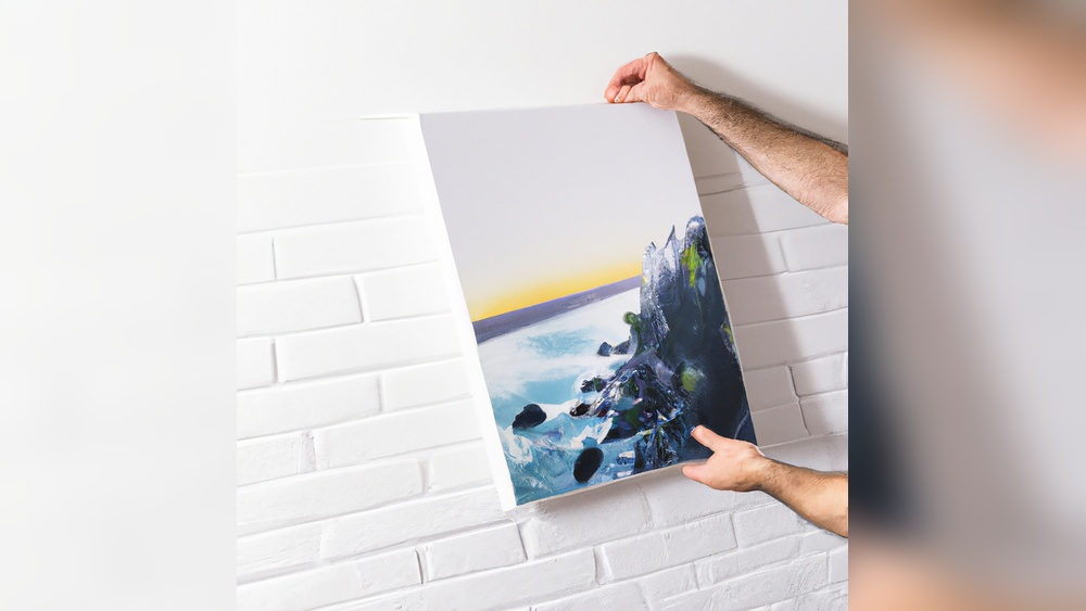 How to Hang a Canvas Without a Frame
