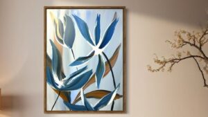 How to Paint a Botanical Wall Art Diy