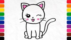 How to Paint a Cat for Kids Easy