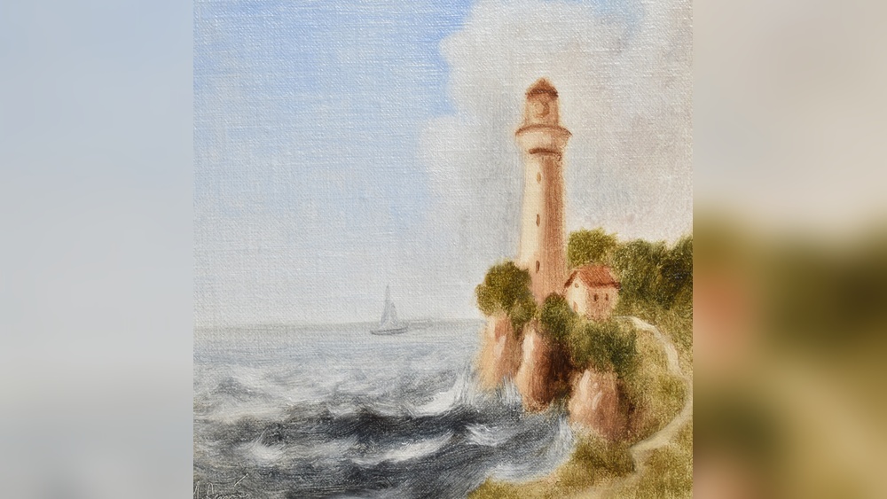 How to Paint a Lighthouse in Oil