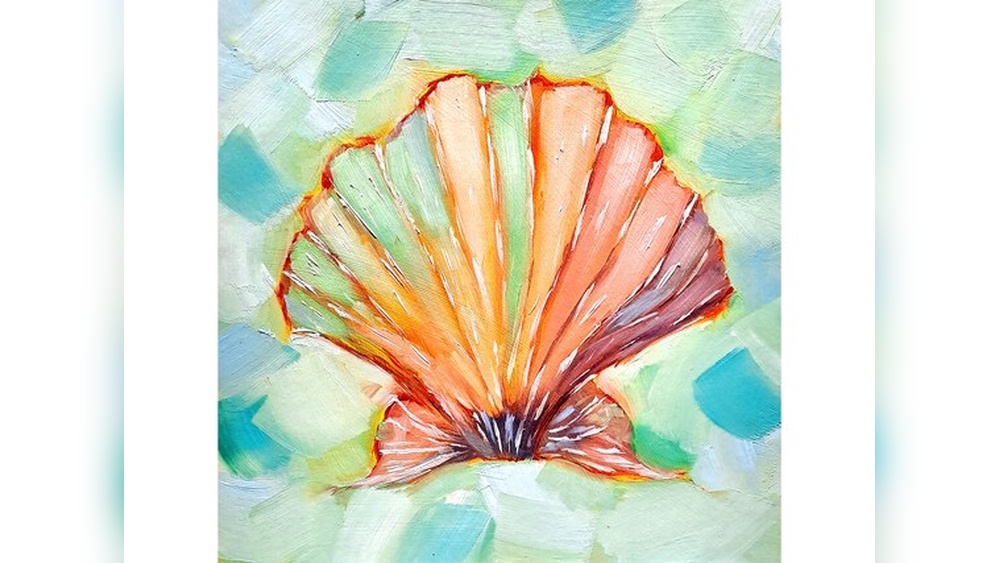 How to Paint a Seashell in Oil Painting