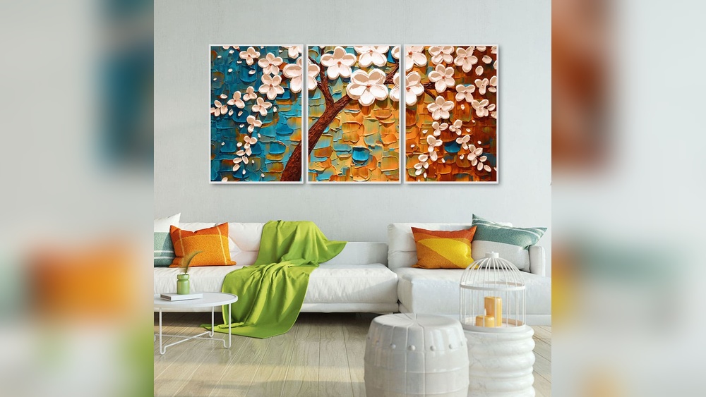 How to Paint a Three Panel Canvas Set