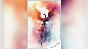 How to Paint a Watercolor Style Wall Art