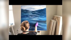 How to Paint a Wave in Oil Painting