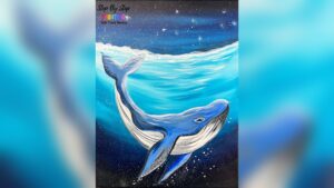 How to Paint a Whale for Wall Art Diy