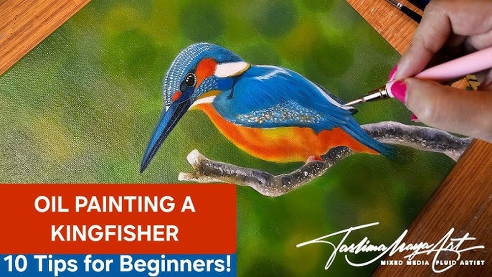 How to Paint Birds in Oil Painting Tips