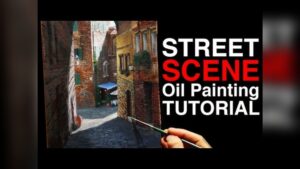 How to Paint Cobblestones in Oil Painting