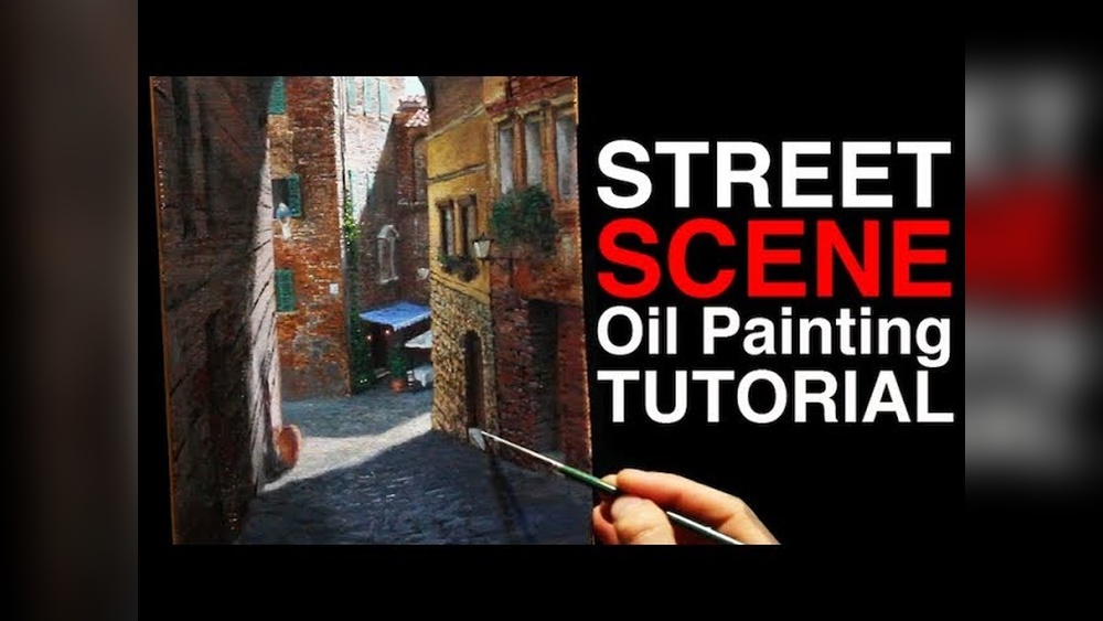 How to Paint Cobblestones in Oil Painting
