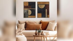 How to Paint Multi Canvas Wall Art Set
