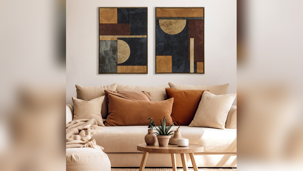 How to Paint Multi Canvas Wall Art Set