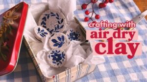 How to Paint on Air Dry Clay Crafts