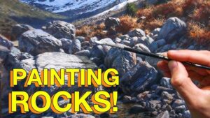 How to Paint Rocks in Oil Painting Tips
