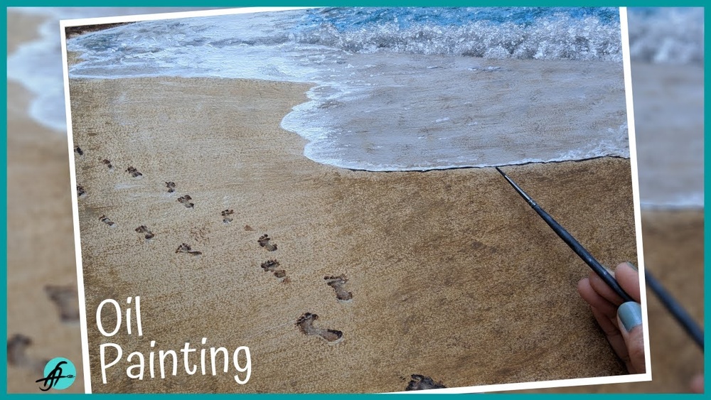 How to Paint Sand And Beach in Oil