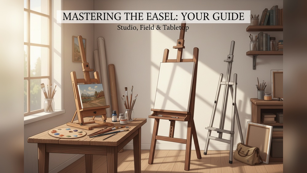How to Paint Without an Easel Guide