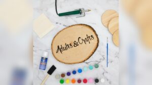 How to Paint Wood Burned Items Crafts