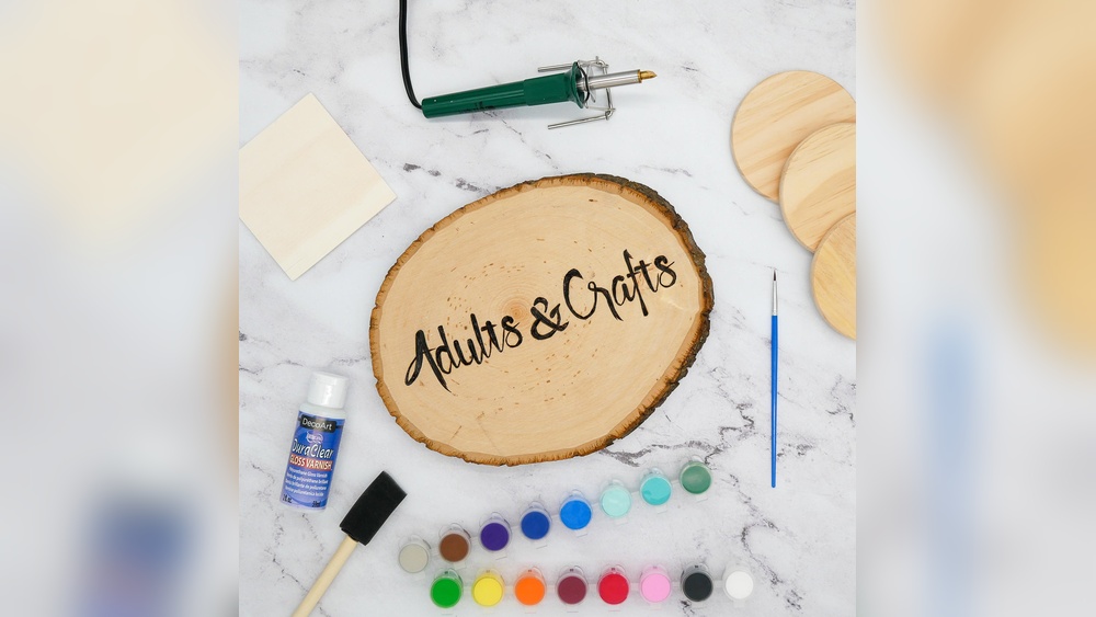 How to Paint Wood Burned Items Crafts