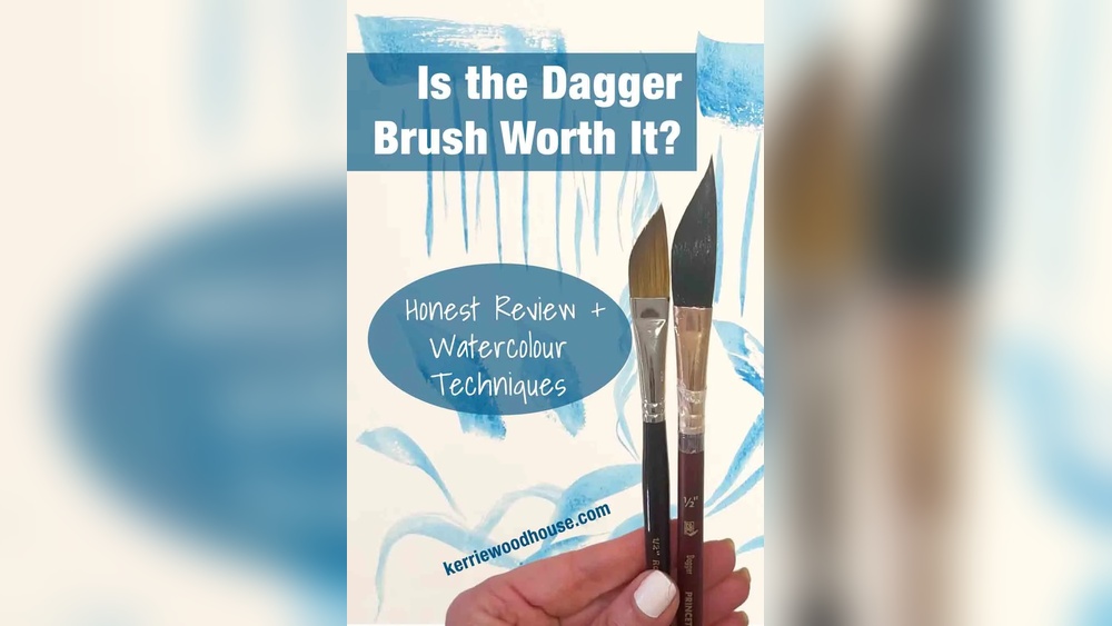 How to Use a Dagger Brush Painting Tips