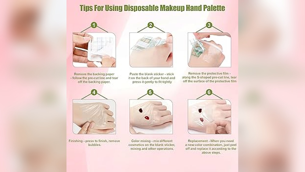 How to Use a Paper Tear-Off Palette Tips