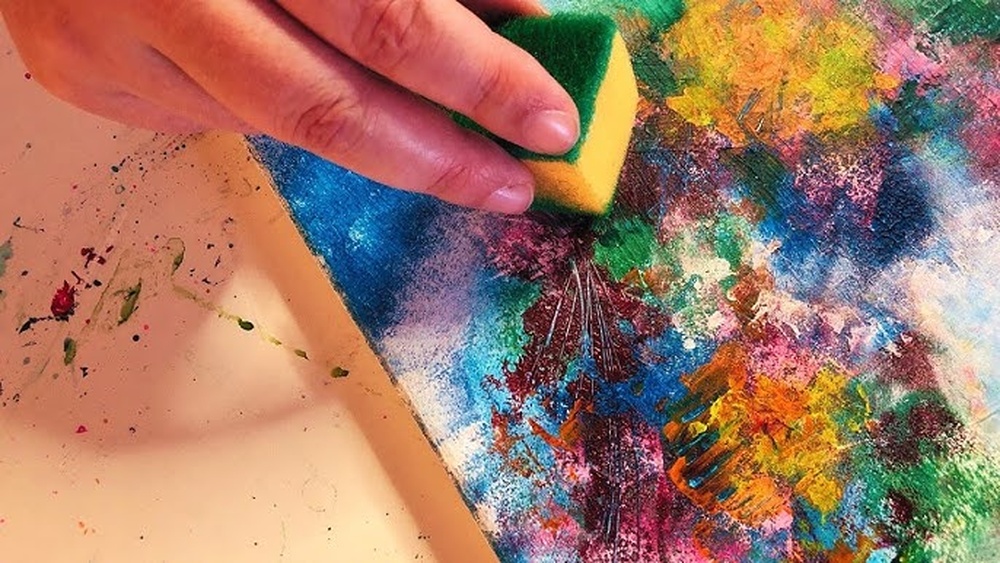 Painting Ideas Using Sponge Techniques