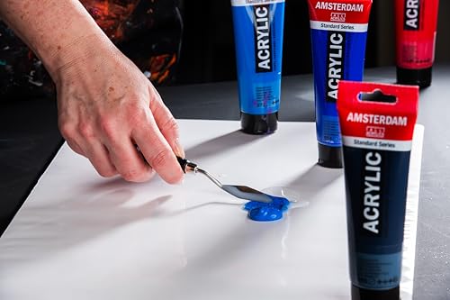 Amsterdam Heavy Body Acrylic Paint Review