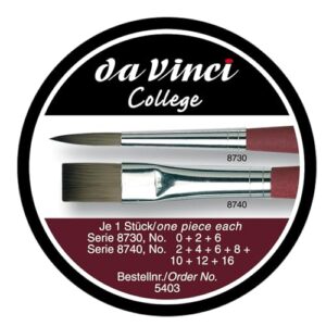 Da Vinci Oil Painting Brush Review