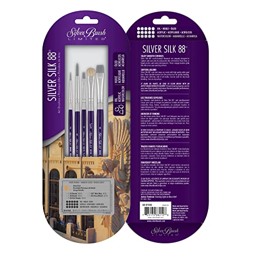 Silver Brush Paint Brush Set Review