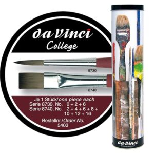 Da Vinci Paint Brush Set Review