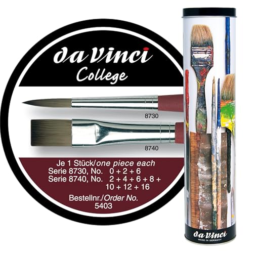 Da Vinci Paint Brush Set Review