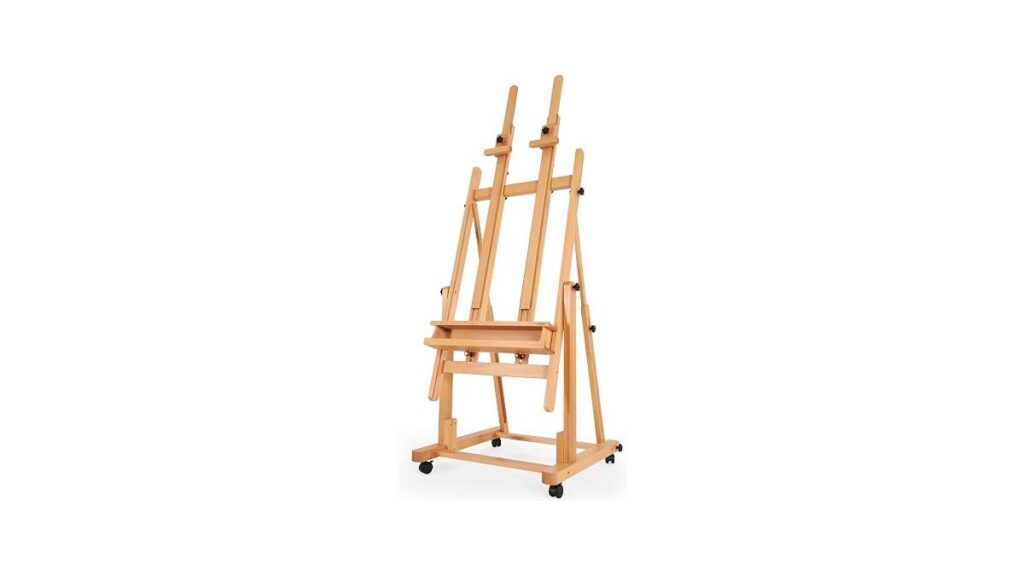 Double Mast H-Frame Easel