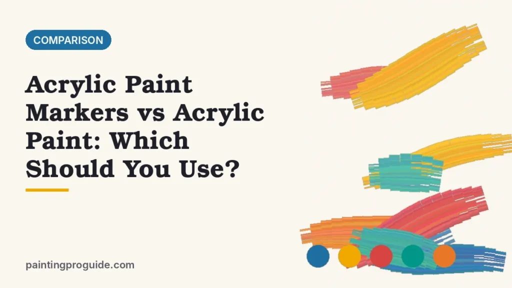 Acrylic Paint Markers vs Acrylic Paint: Which Should You Use?