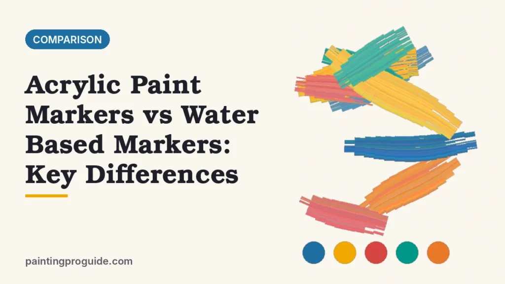 Acrylic Paint Markers vs Water Based Markers: Key Differences