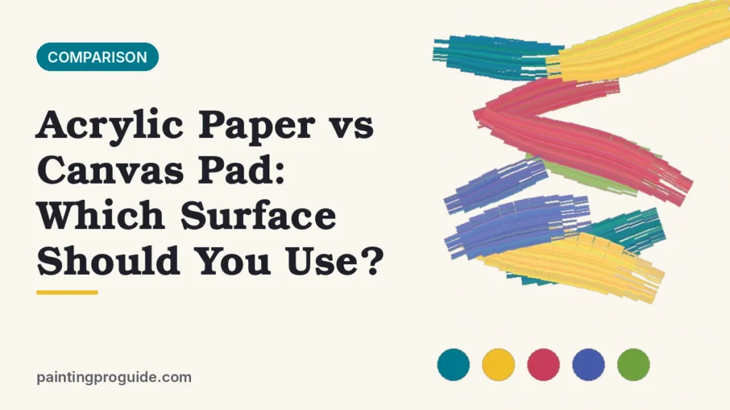 Acrylic Paper vs Canvas Pad: Which Surface Should You Use?