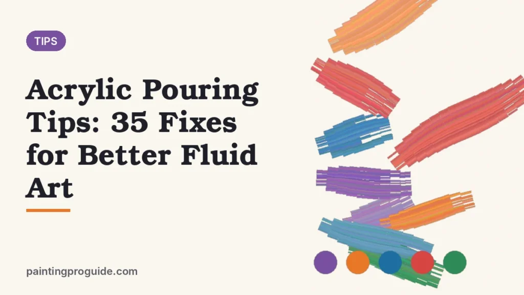 Acrylic Pouring Tips: 35 Fixes for Better Fluid Art
