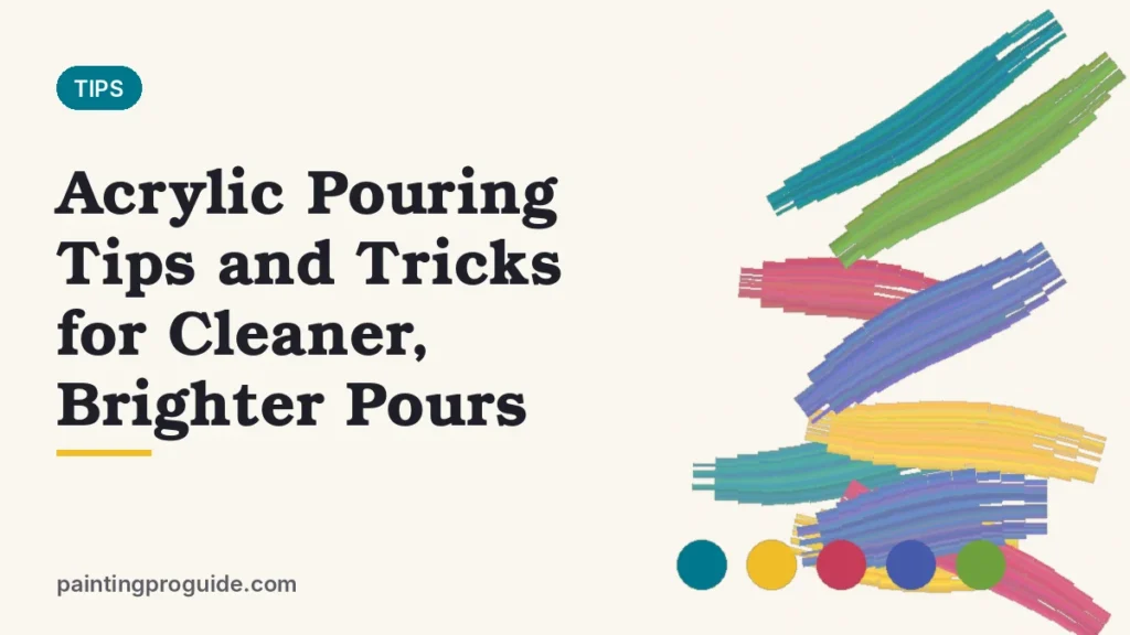 Acrylic Pouring Tips and Tricks for Cleaner, Brighter Pours