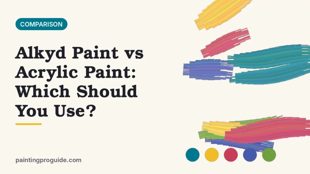 Alkyd Paint vs Acrylic Paint: Which Should You Use?