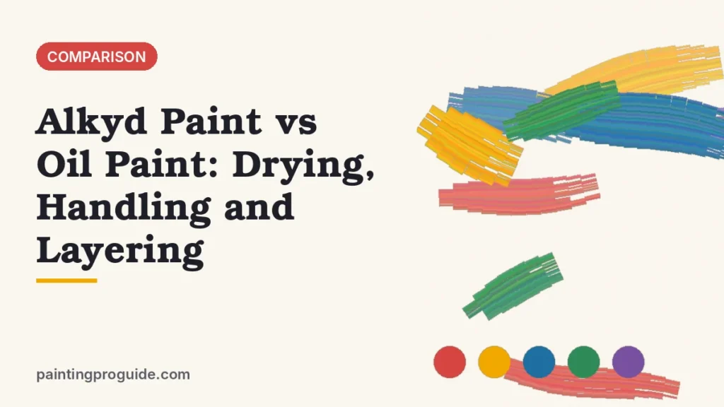 Alkyd Paint vs Oil Paint: Drying, Handling and Layering