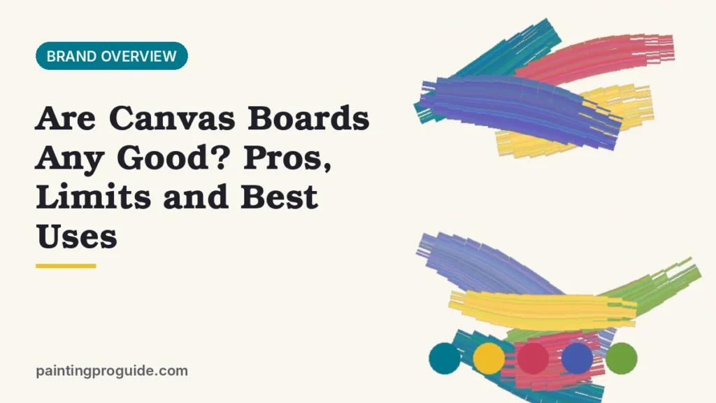Are Canvas Boards Any Good? Pros, Limits and Best Uses