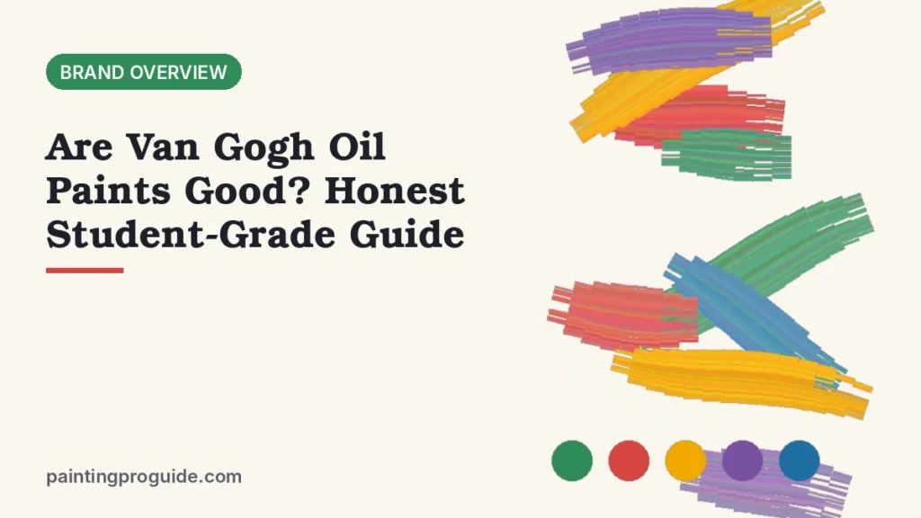 Are Van Gogh Oil Paints Good? Honest Student-Grade Guide