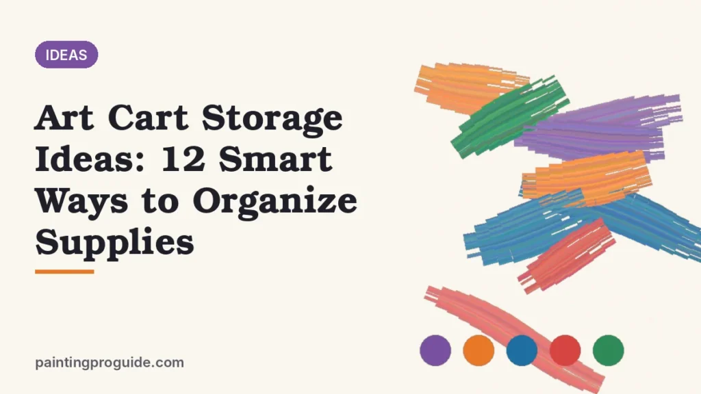 Art Cart Storage Ideas: 12 Smart Ways to Organize Supplies