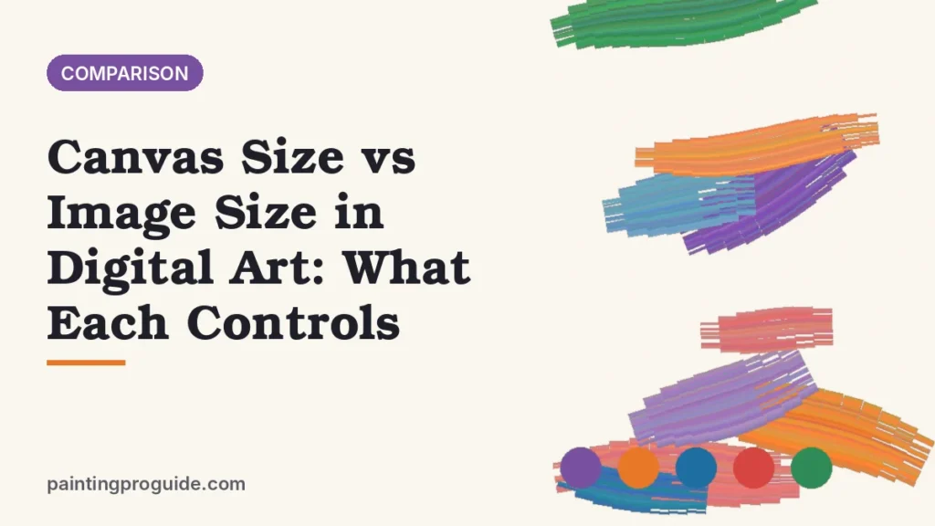 Canvas Size vs Image Size in Digital Art: What Each Controls