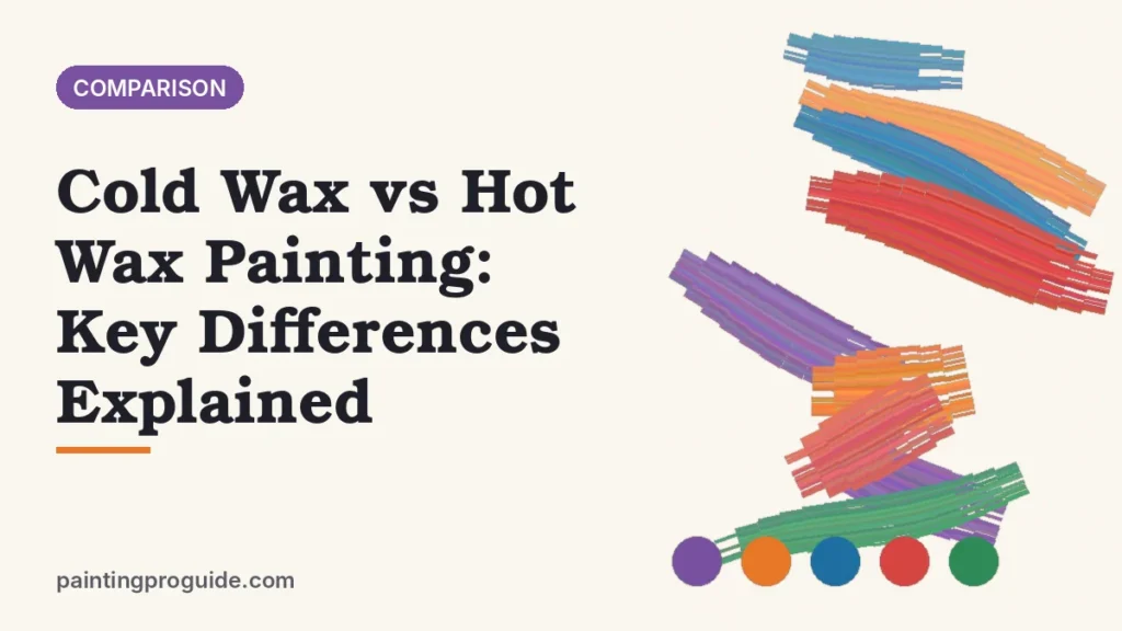 Cold Wax vs Hot Wax Painting: Key Differences Explained