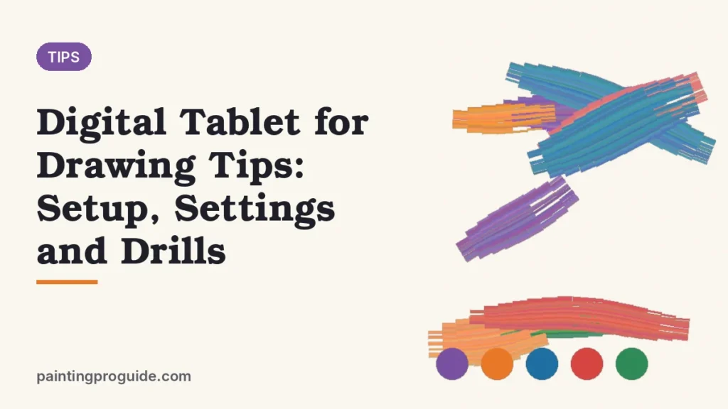 Digital Tablet for Drawing Tips: Setup, Settings and Drills