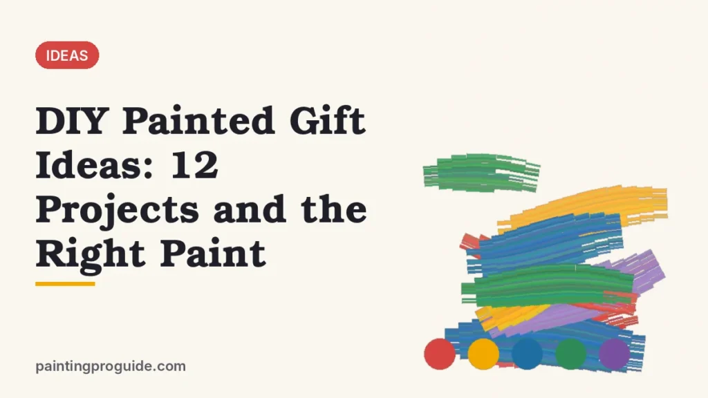 DIY Painted Gift Ideas: 12 Projects and the Right Paint