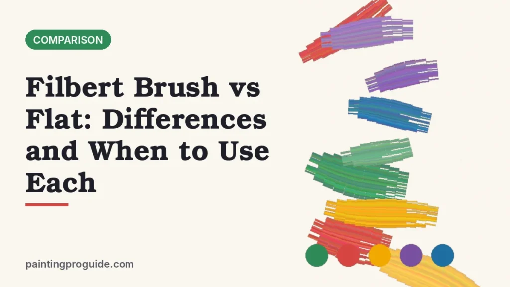 Filbert Brush vs Flat: Differences and When to Use Each