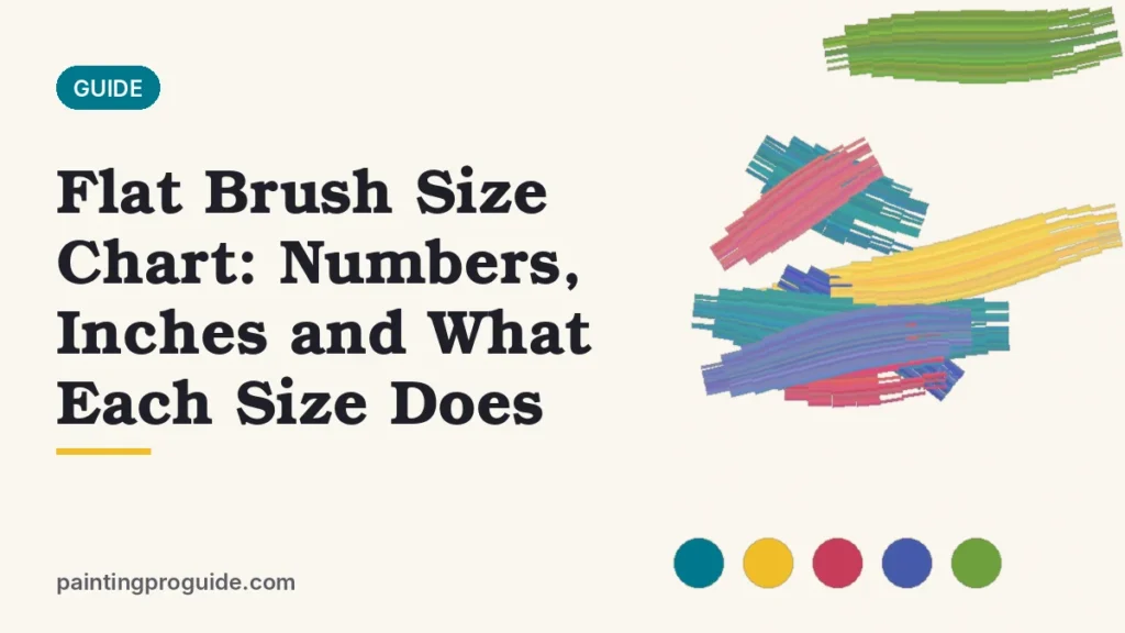Flat Brush Size Chart: Numbers, Inches and What Each Size Does