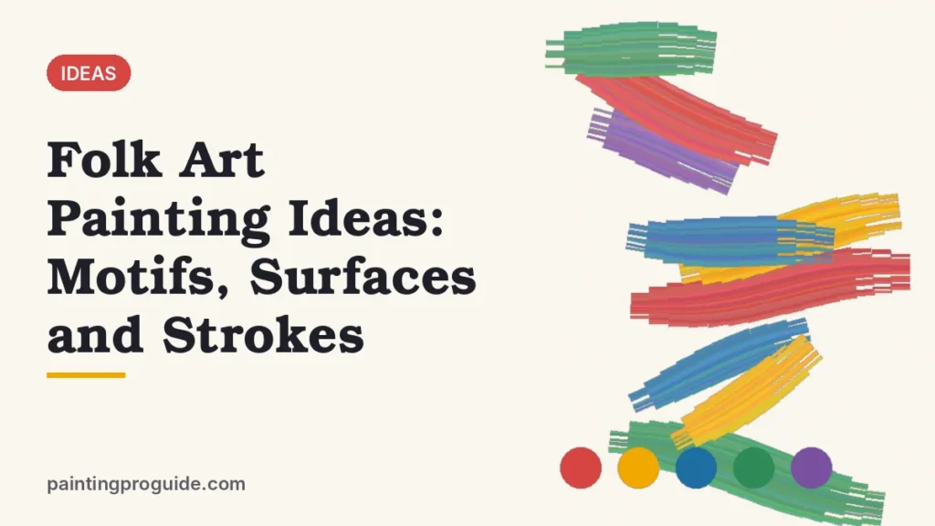 Folk Art Painting Ideas: Motifs, Surfaces and Strokes