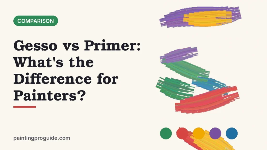 Gesso vs Primer: What's the Difference for Painters?